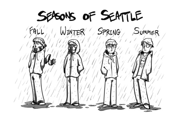 Seasons of Seattle comicistic.tumblr.com